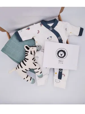 Pet Pals Gift Box - Sleepsuit, Toy, Muslin & Card