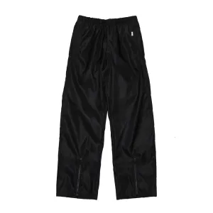 Phront Zipper Nylon Pant (Black)