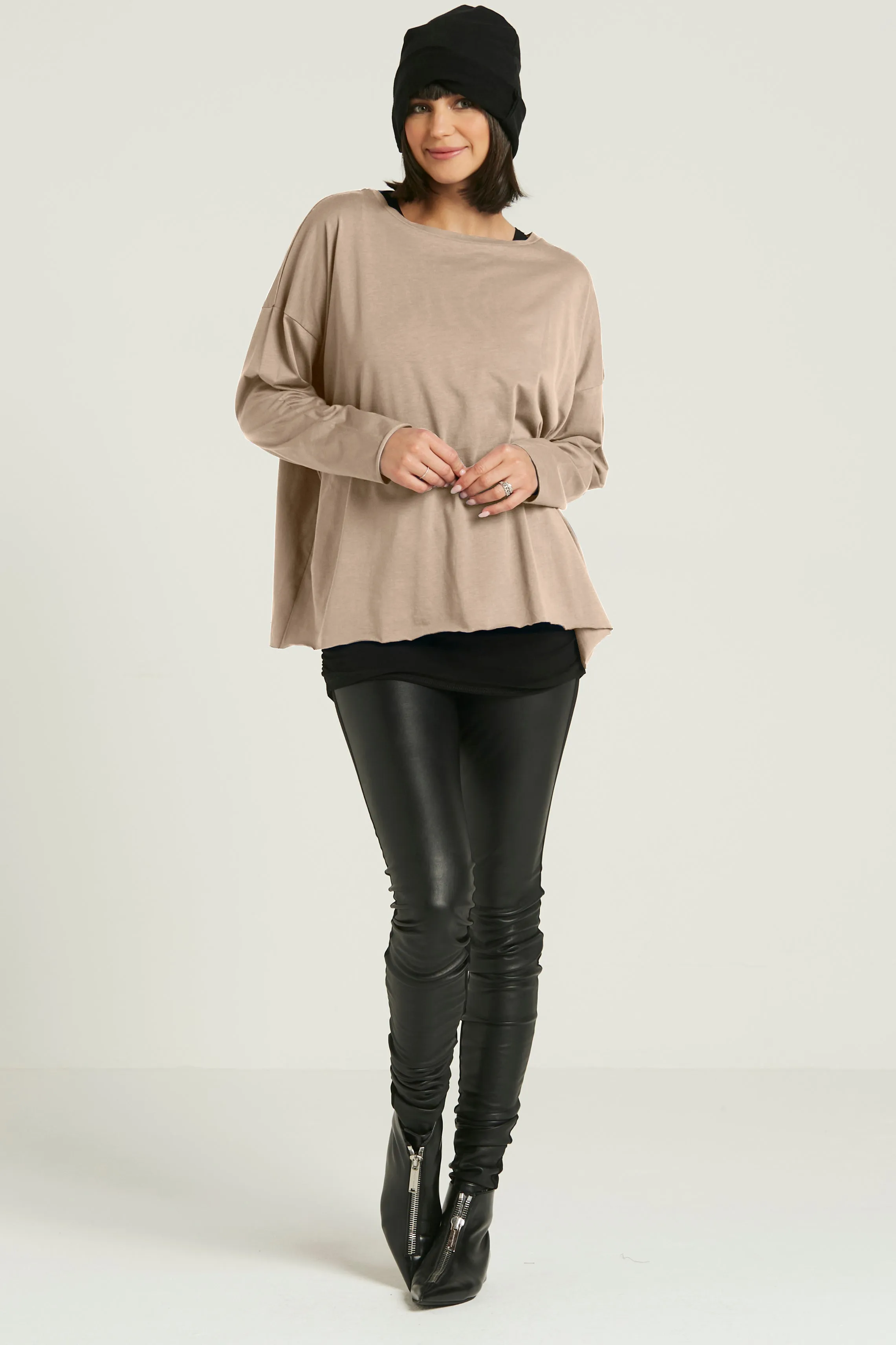 Pima Cotton Luxury Boxy T