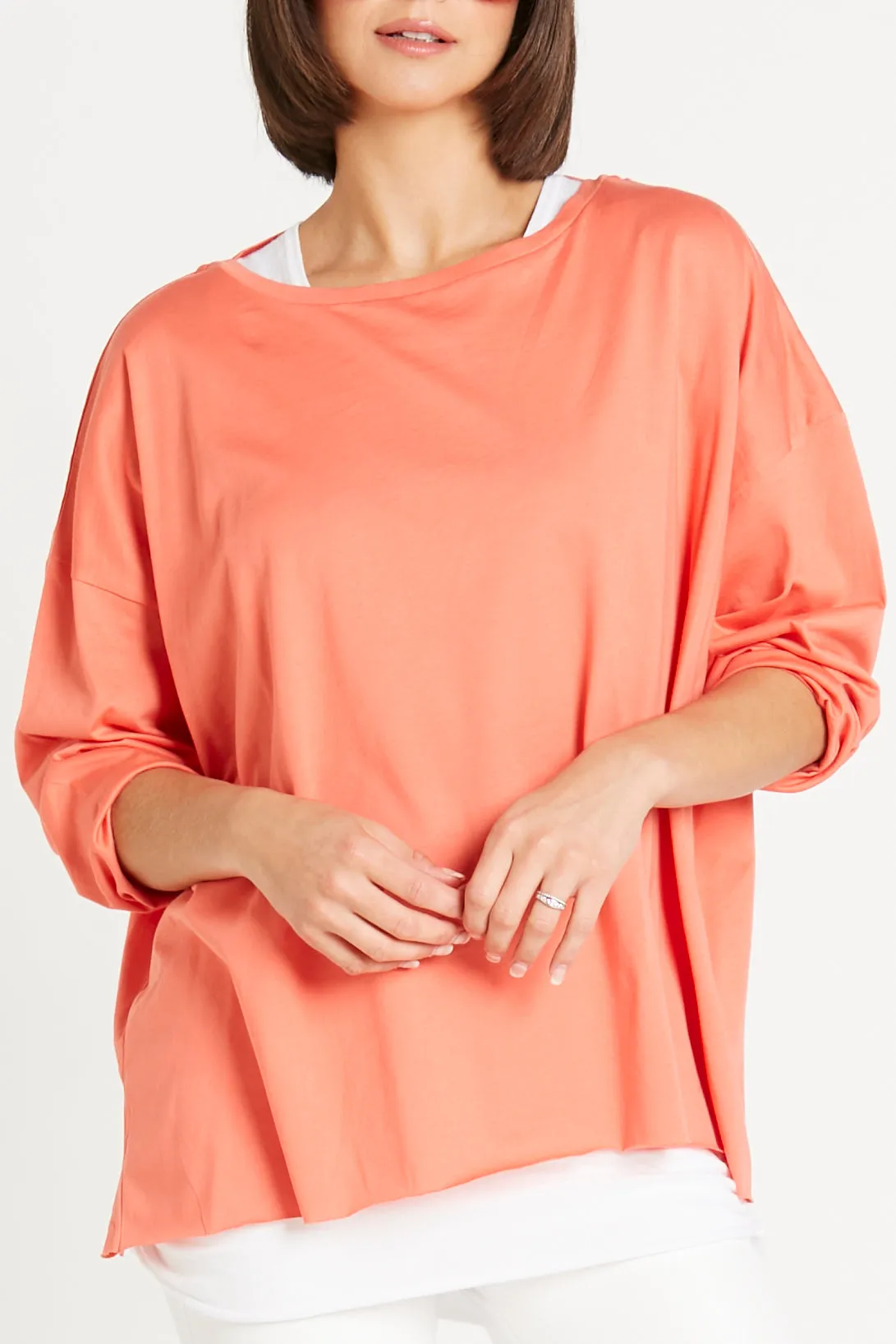Pima Cotton Luxury Boxy T
