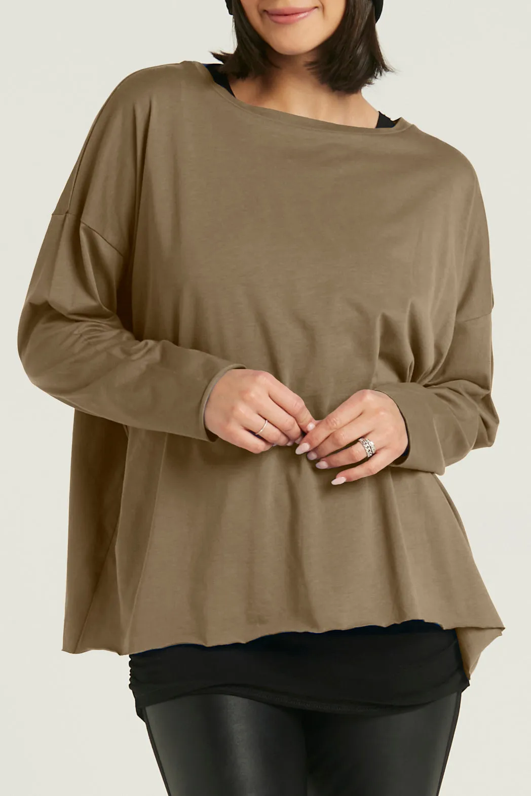 Pima Cotton Luxury Boxy T