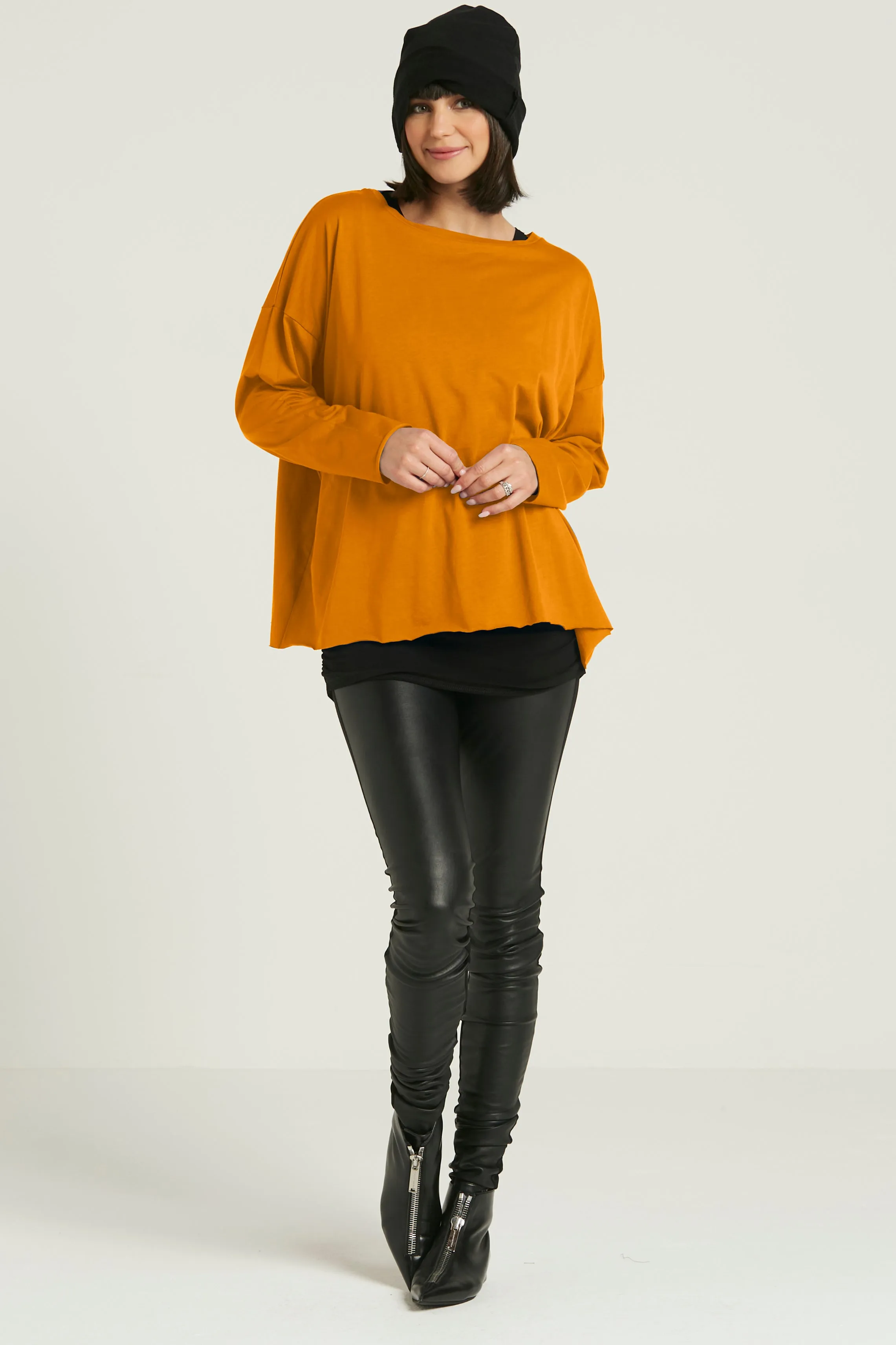 Pima Cotton Luxury Boxy T