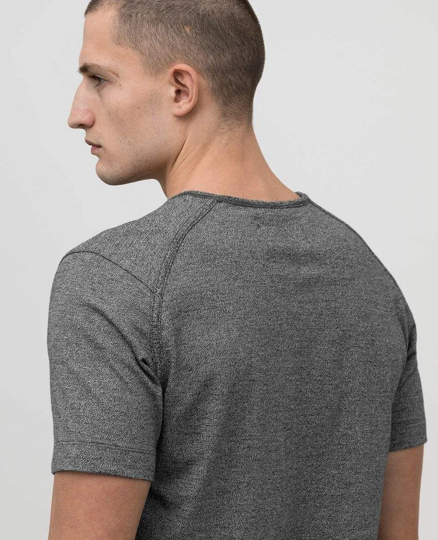 Pima Jersey Melange Black
