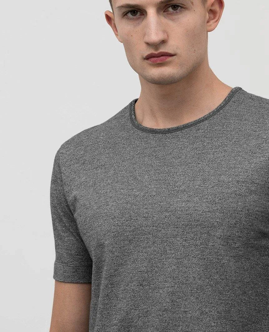 Pima Jersey Melange Black