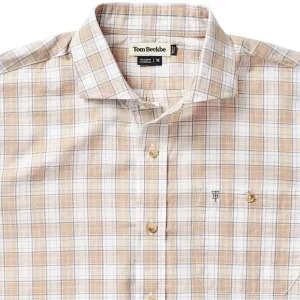 Pima Lino Shirt (Wheat/Gray)