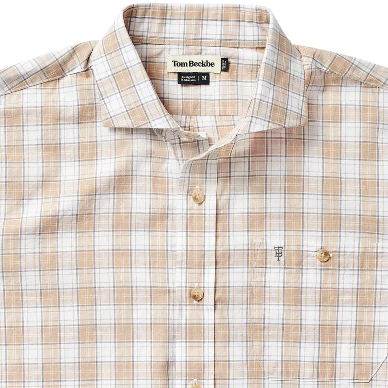 Pima Lino Shirt (Wheat/Gray)