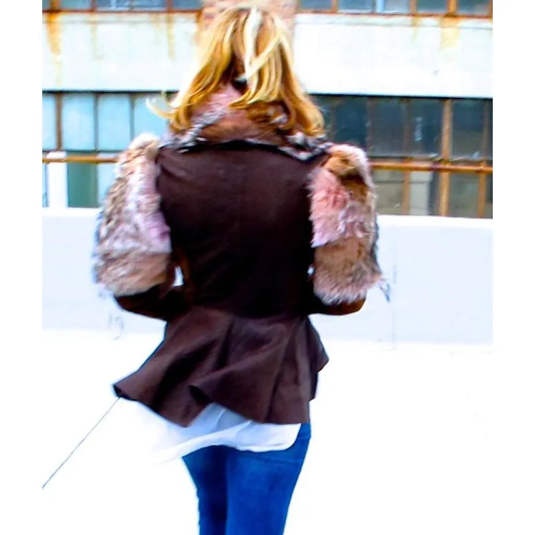 PINK FUR JACKET