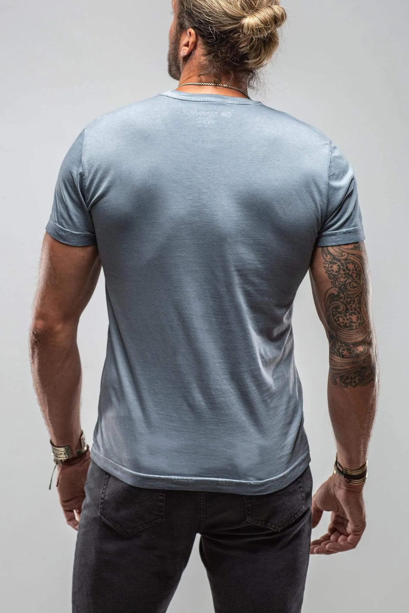 Pismo Cotton Tee In Capri