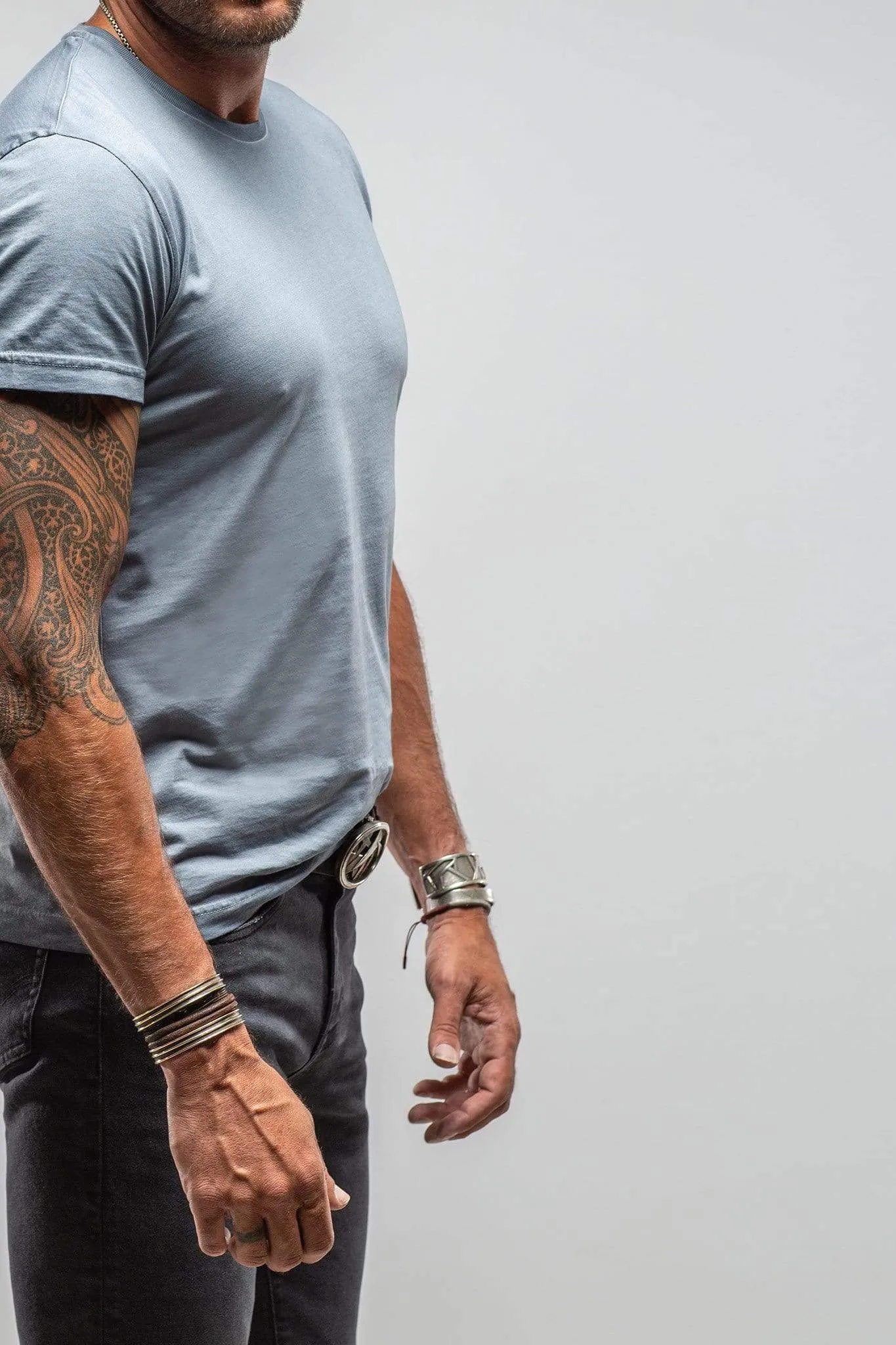 Pismo Cotton Tee In Capri
