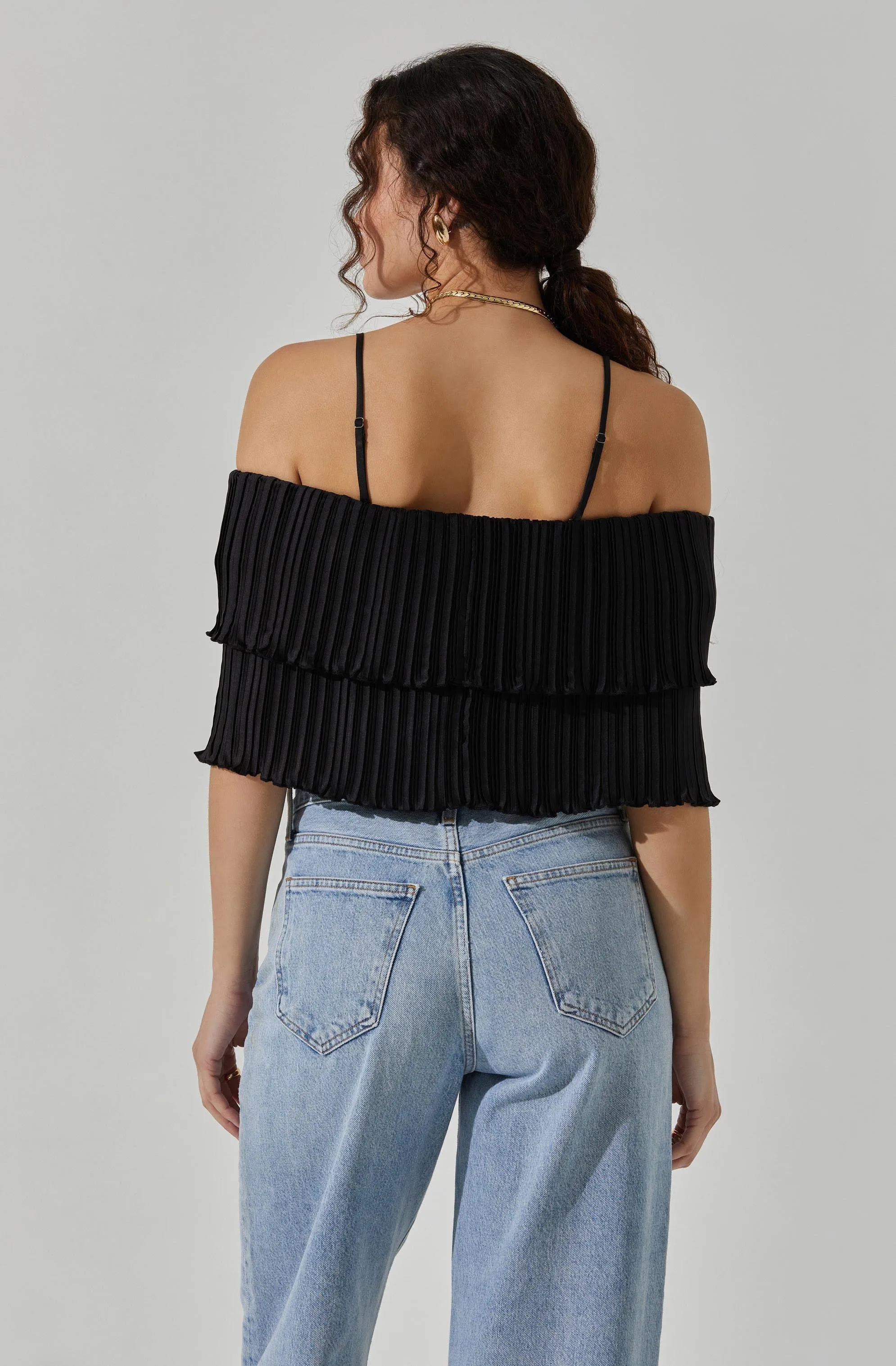 Pleated Tier Top