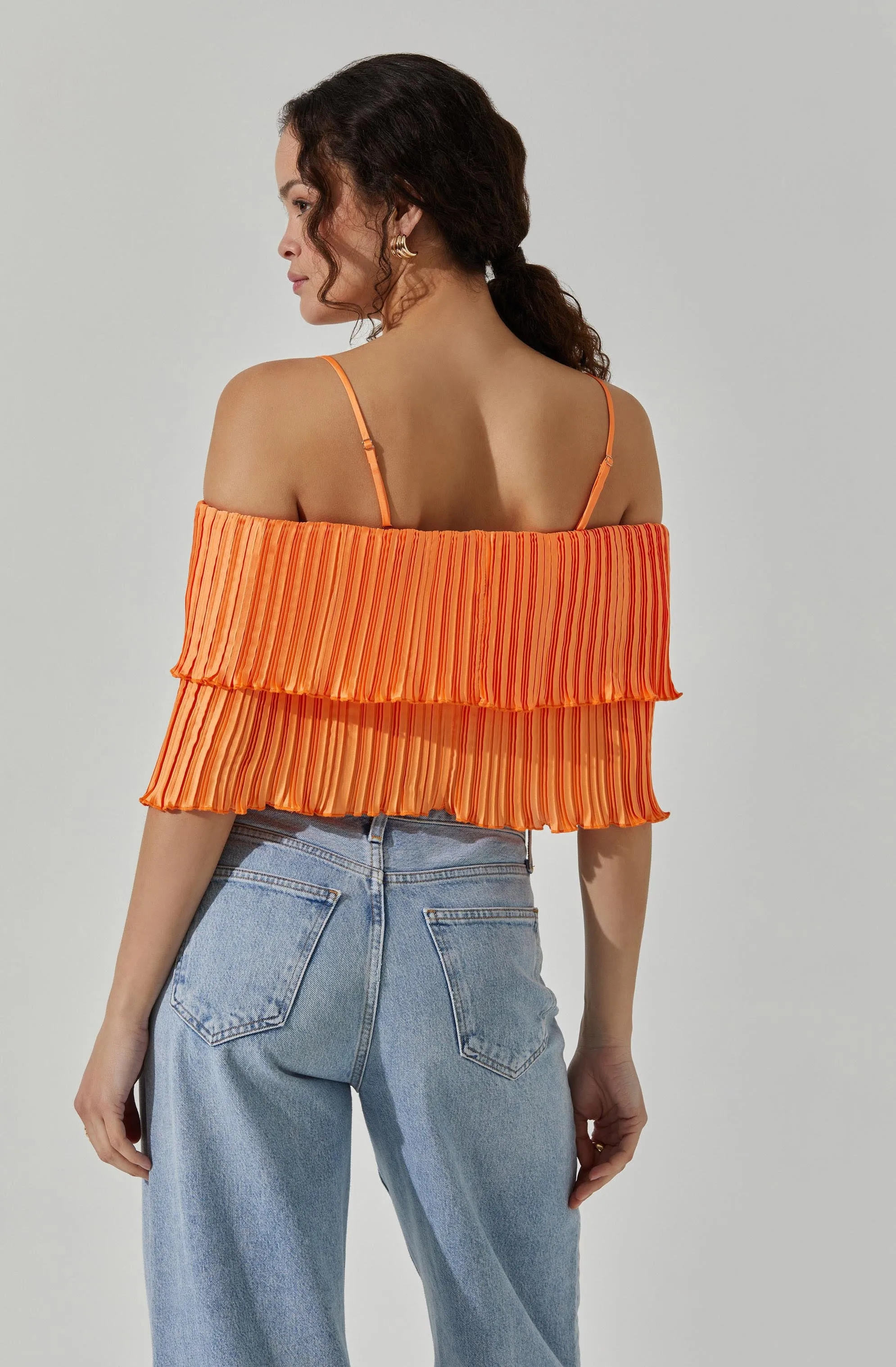 Pleated Tier Top