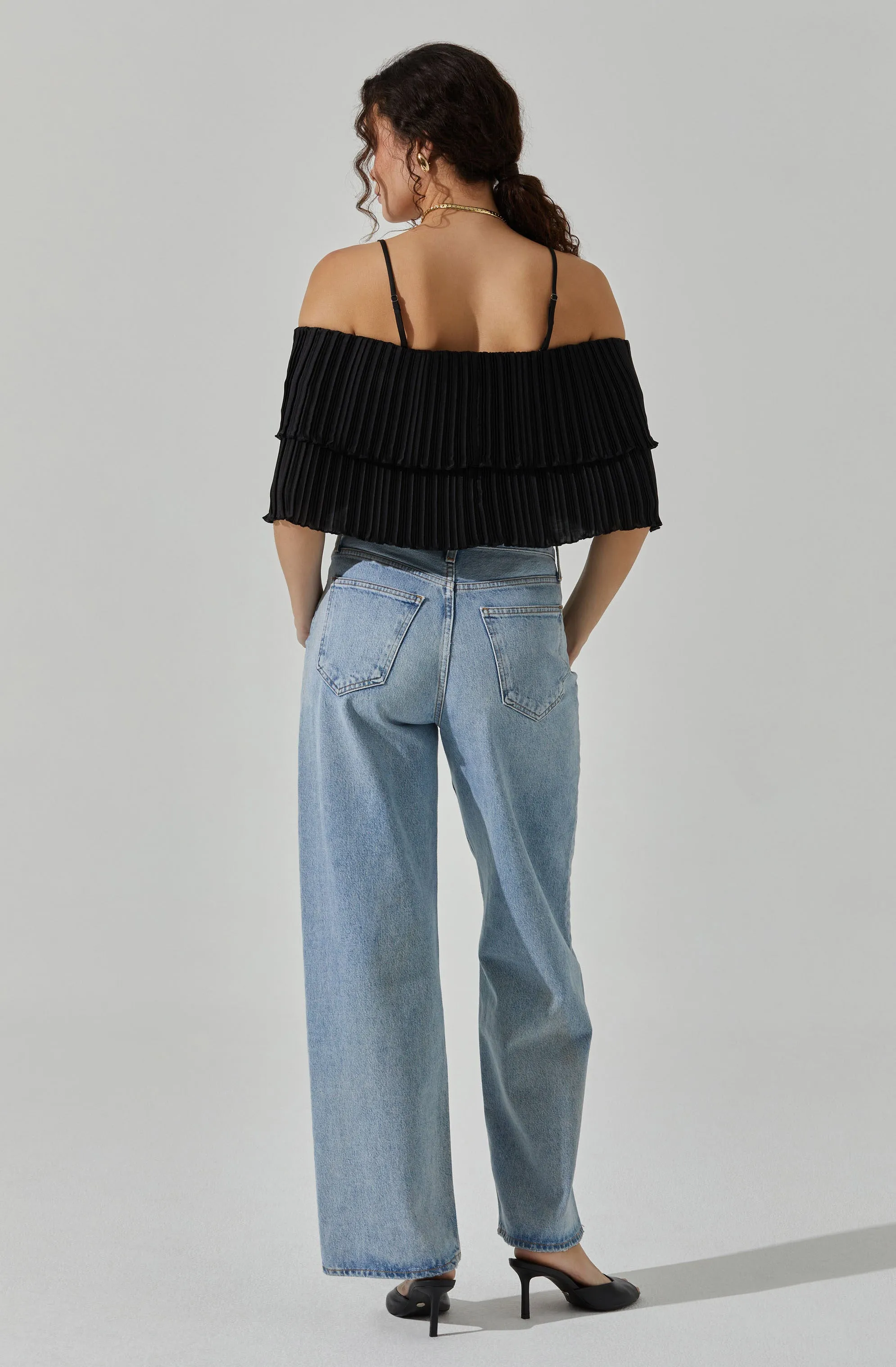 Pleated Tier Top