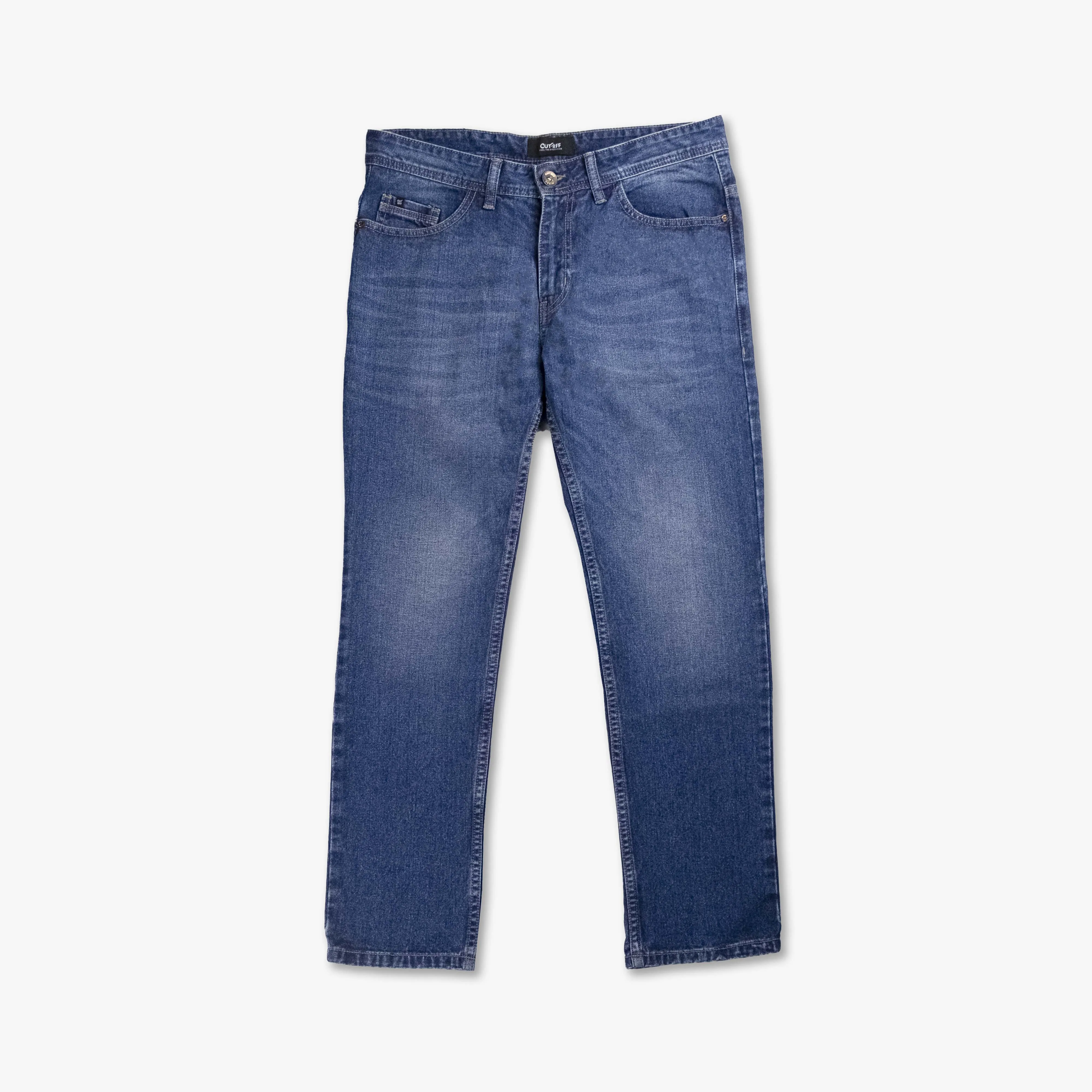 Prime Celana Jeans Denim Pria Regular Fit Long Pants