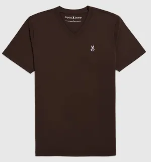 Psycho Bunny Classic V Neck - Espresso