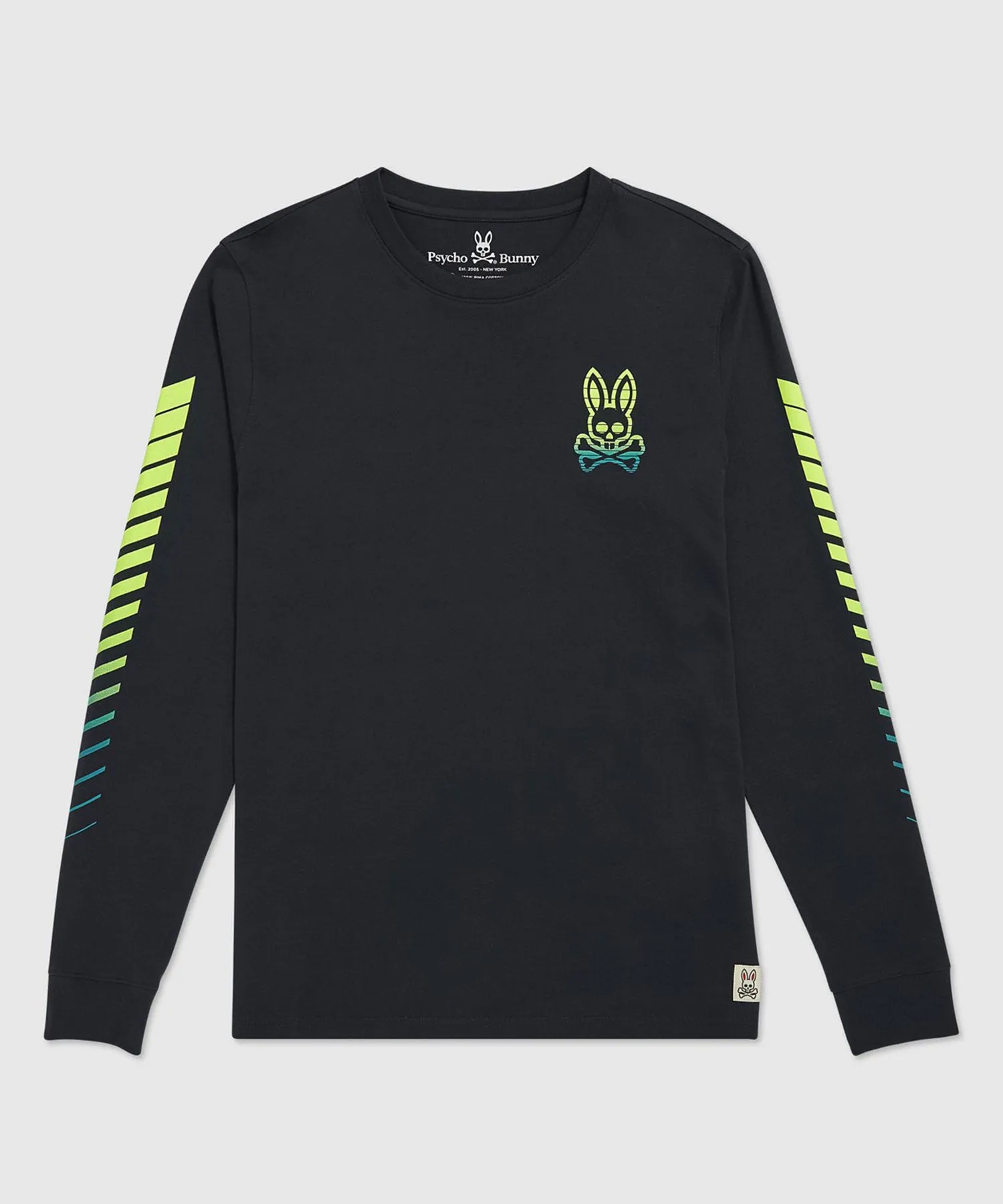 Psycho Bunny Egremont Long Sleeve Tee - Navy