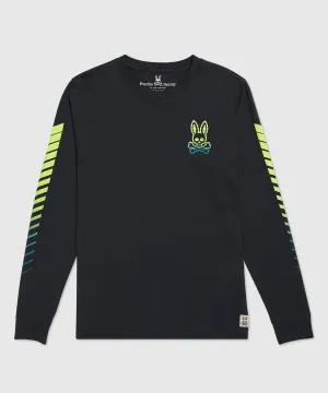 Psycho Bunny Egremont Long Sleeve Tee - Navy