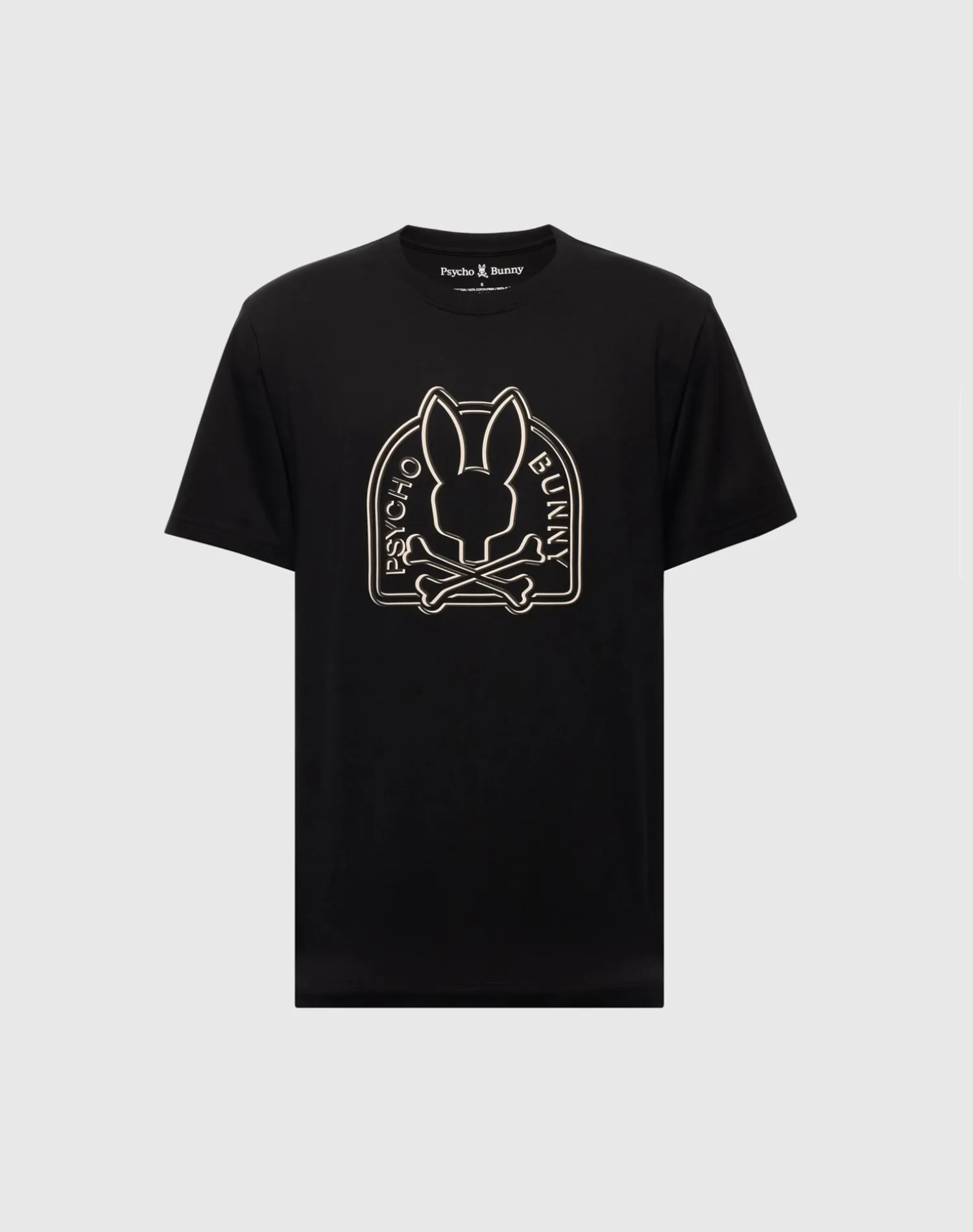 Psycho Bunny Melbourne Graphic Tee - Black