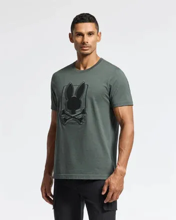 Psycho Bunny Men's Pierce Embroidered Graphic Tee - Urban Chic