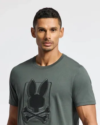 Psycho Bunny Men's Pierce Embroidered Graphic Tee - Urban Chic