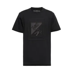 Psycho Bunny Men's Valdez Embroidered Graphic Tee - Black