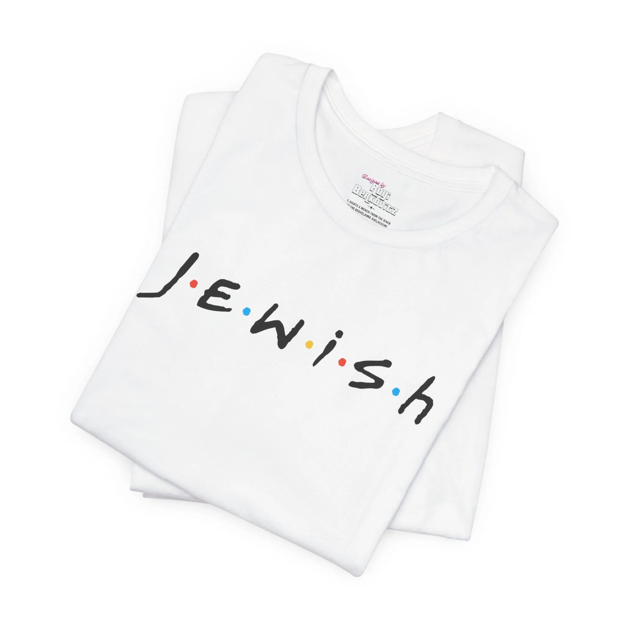 "Jewish" White T-shirt for Men