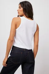 Rails - The Boxy Tank - White