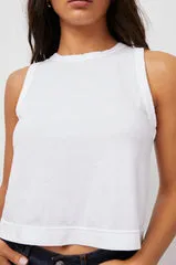 Rails - The Boxy Tank - White