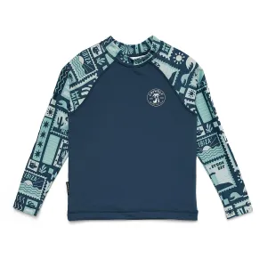 Rash Vest Blue Postcards