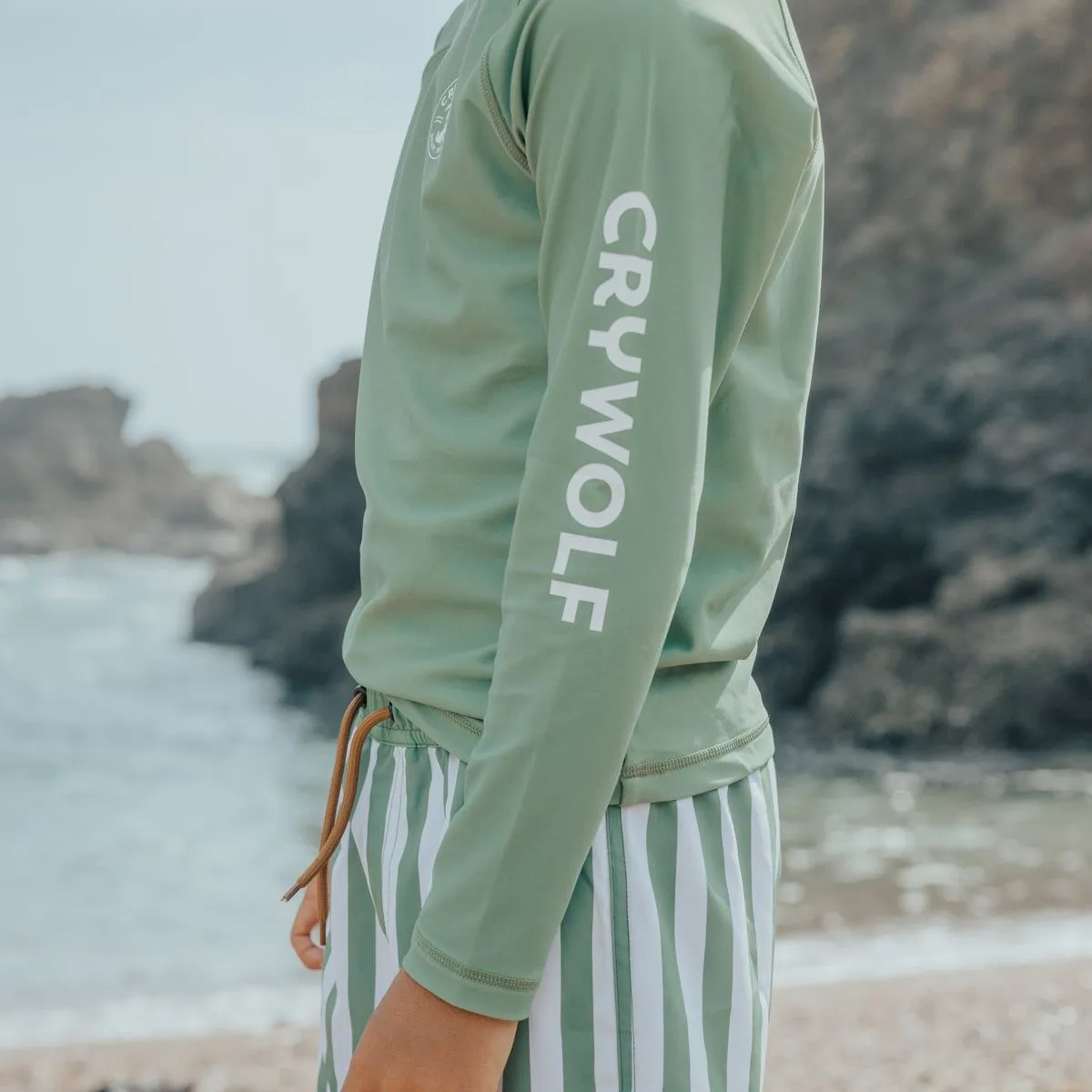 Rash Vest Coastal Green