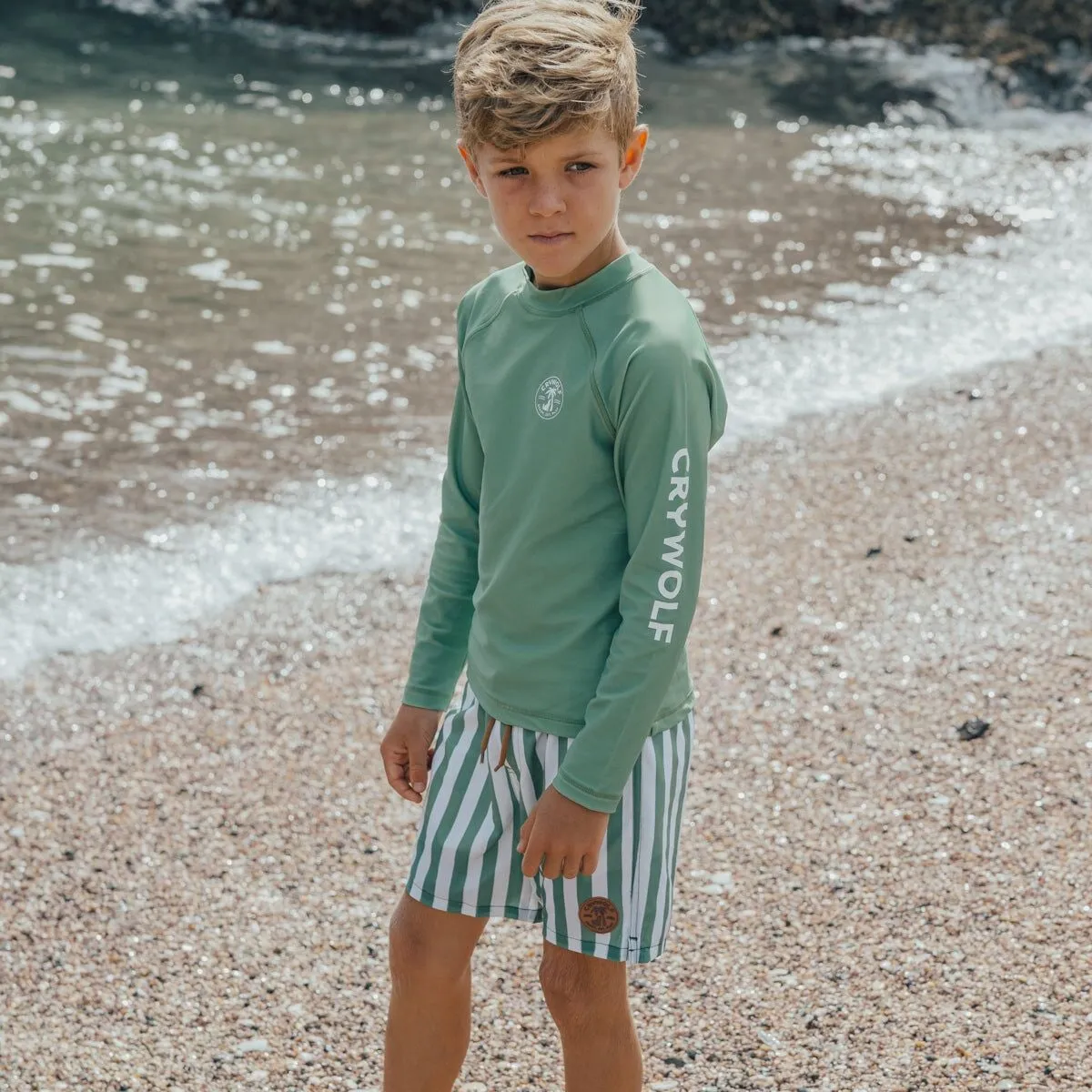 Rash Vest Coastal Green