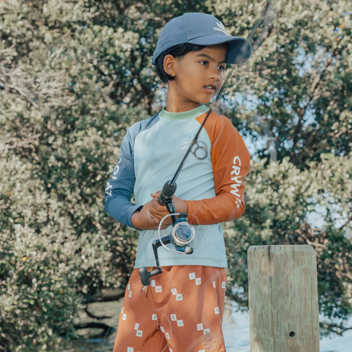 RASH VEST Ocean Colour Block