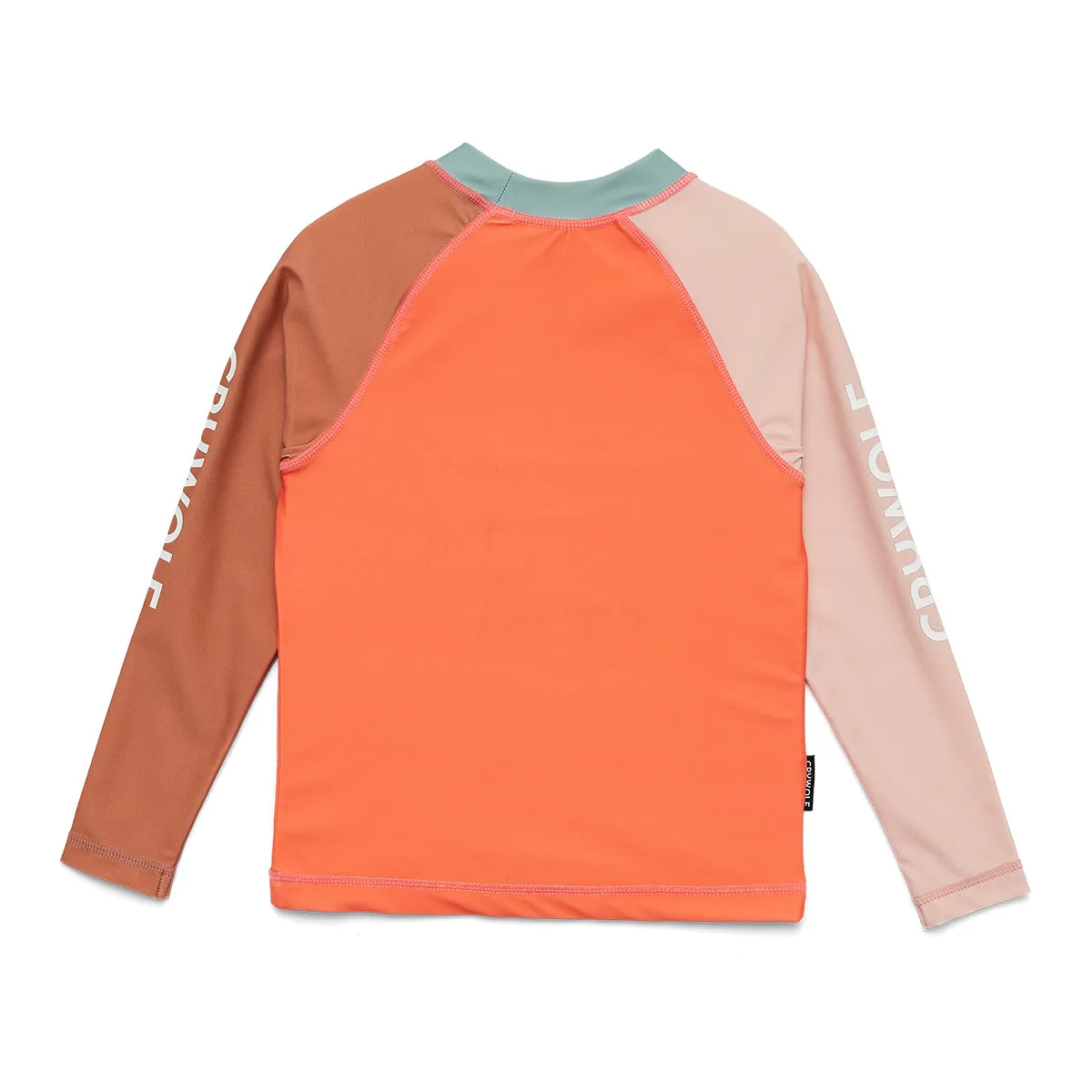 RASH VEST Sunset Colour Block