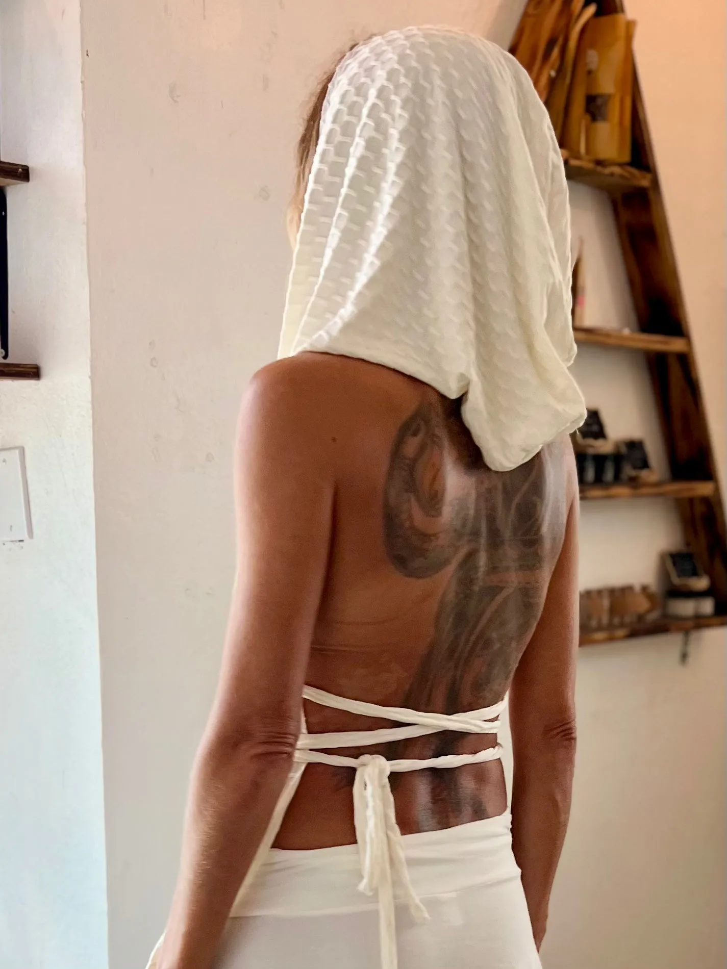 Ray Top | Honeycomb White