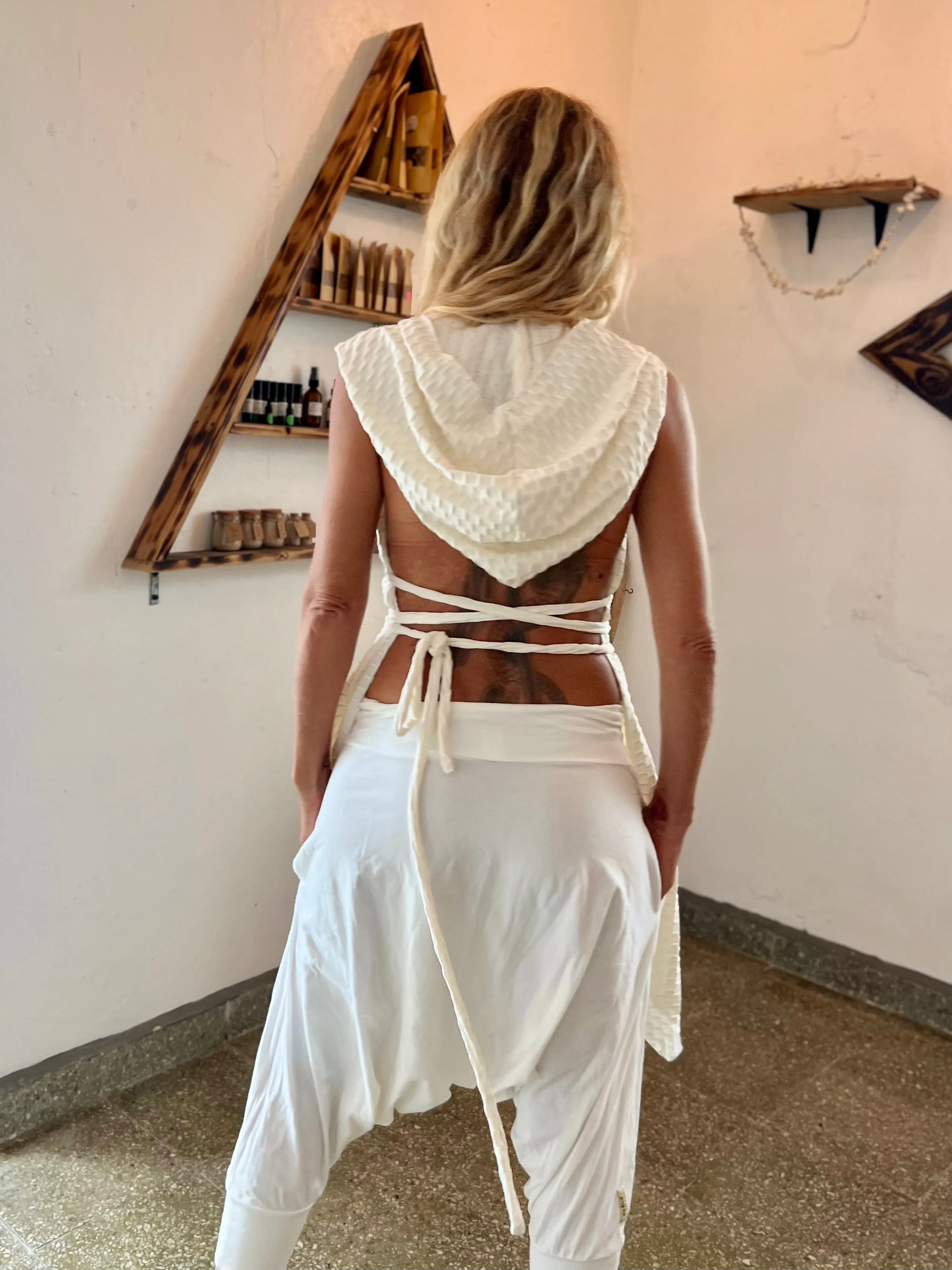 Ray Top | Honeycomb White