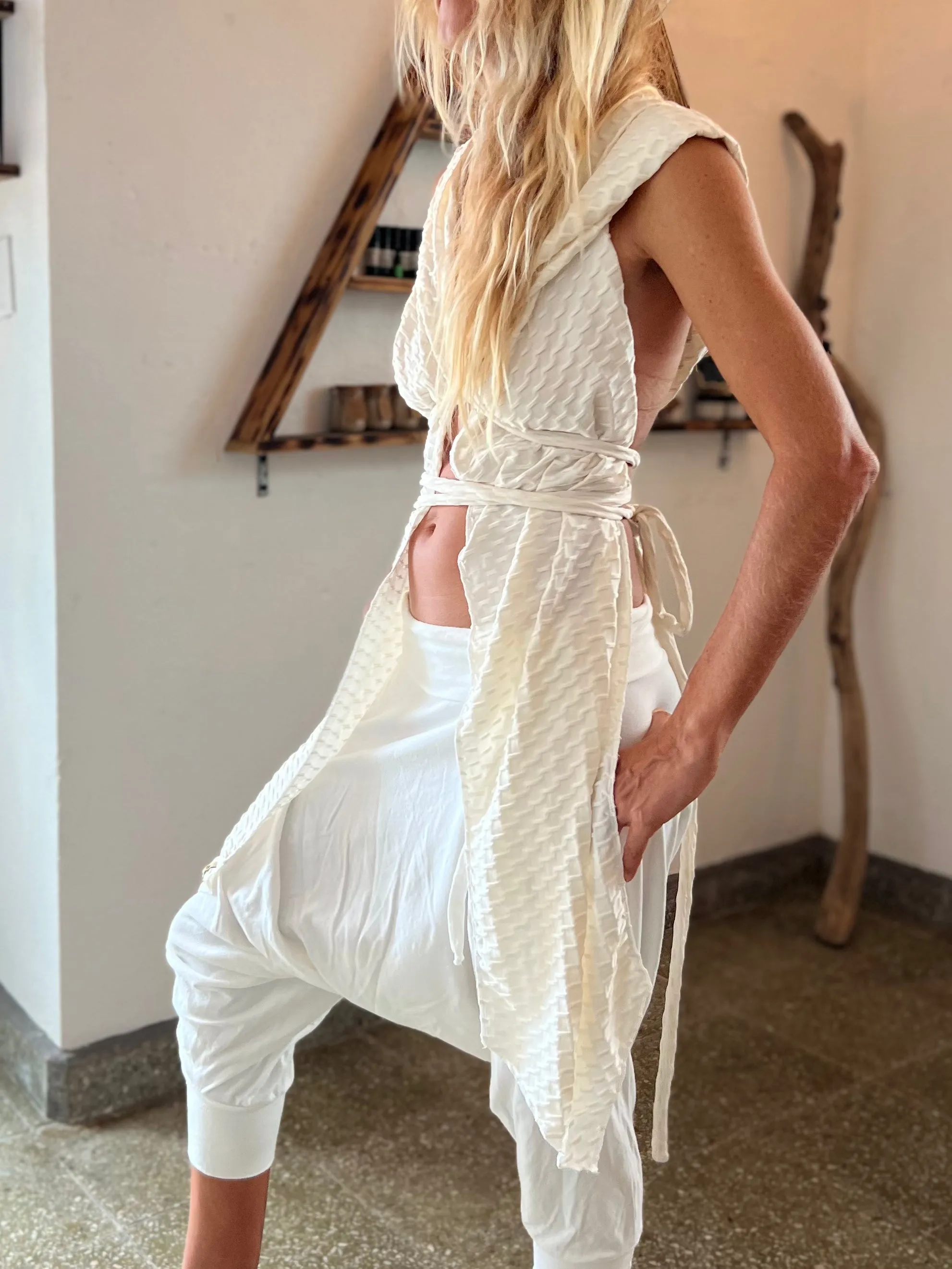 Ray Top | Honeycomb White