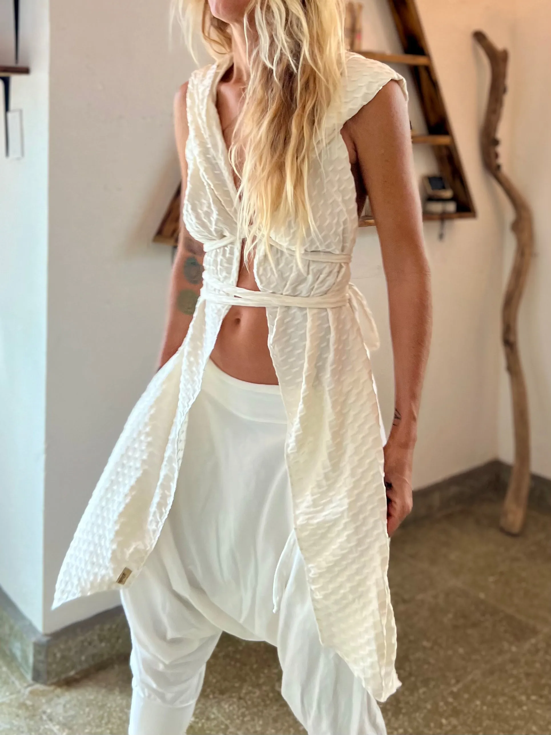 Ray Top | Honeycomb White