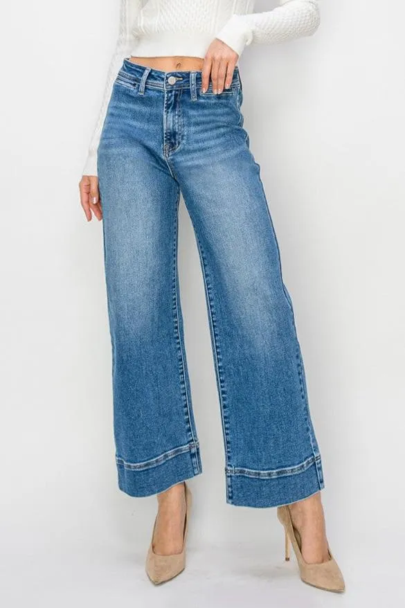 RISEN Wide Leg Jean