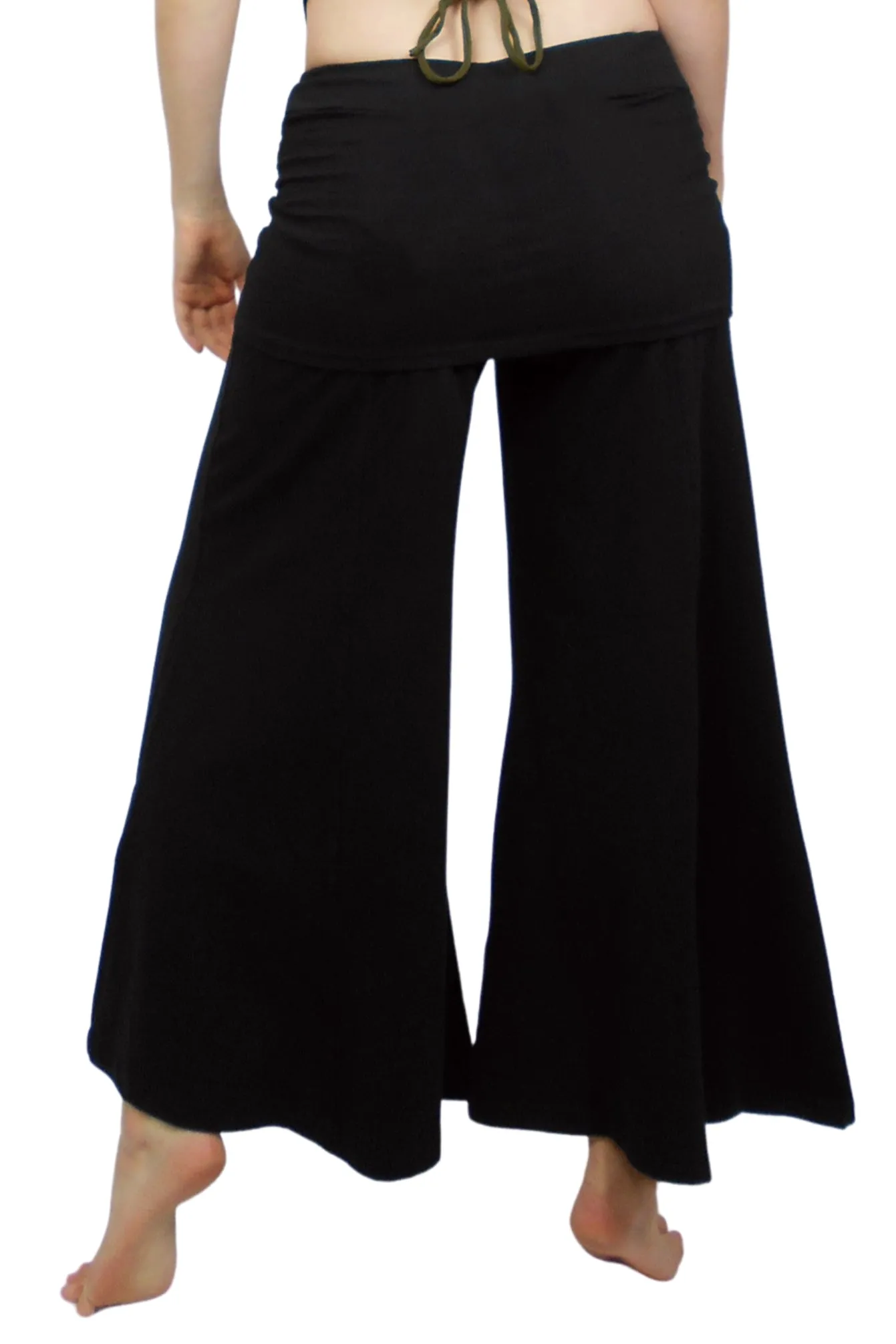 Ruched Skirt Boho Pants V2