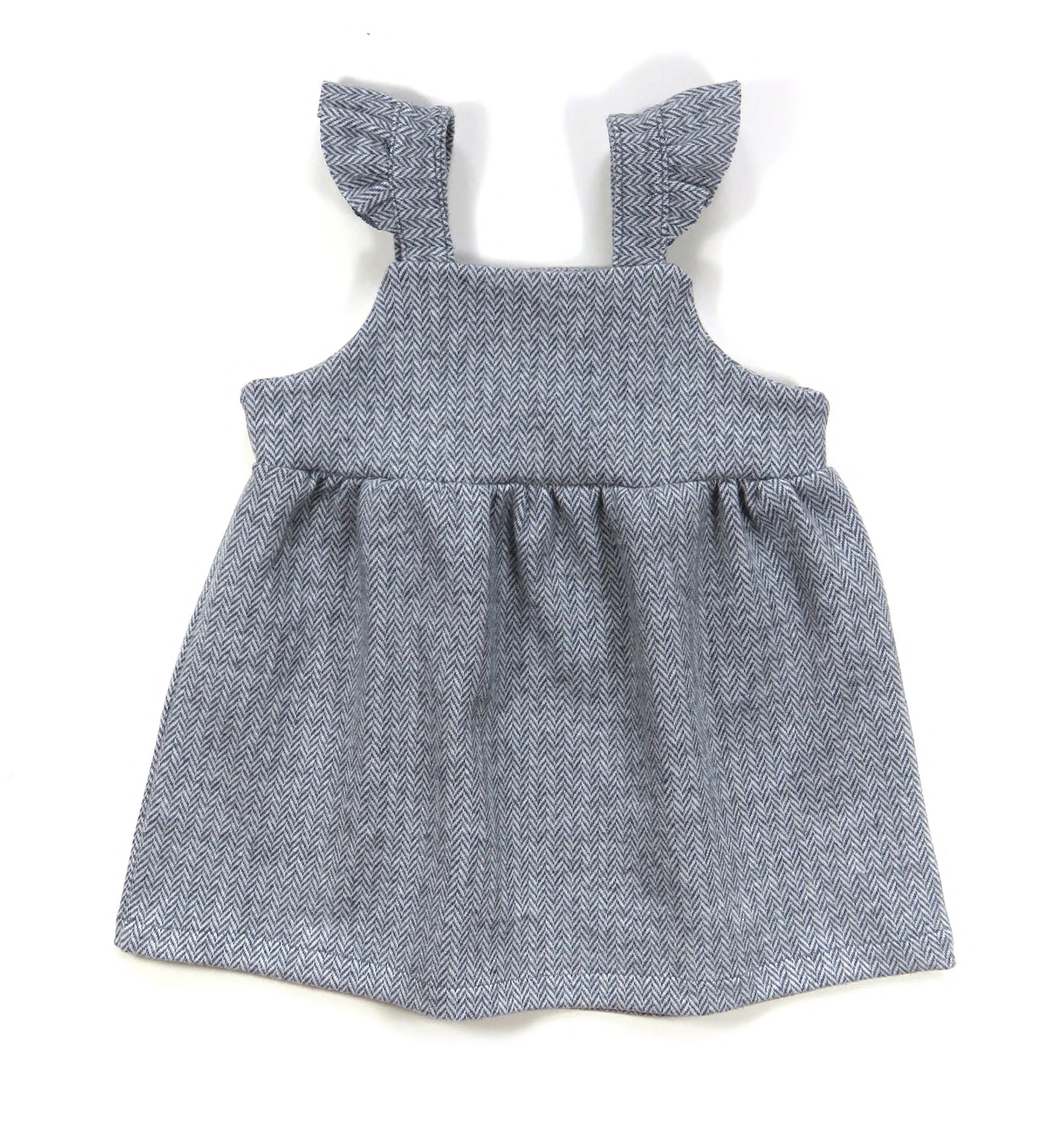 Ruffle Jumper Dress