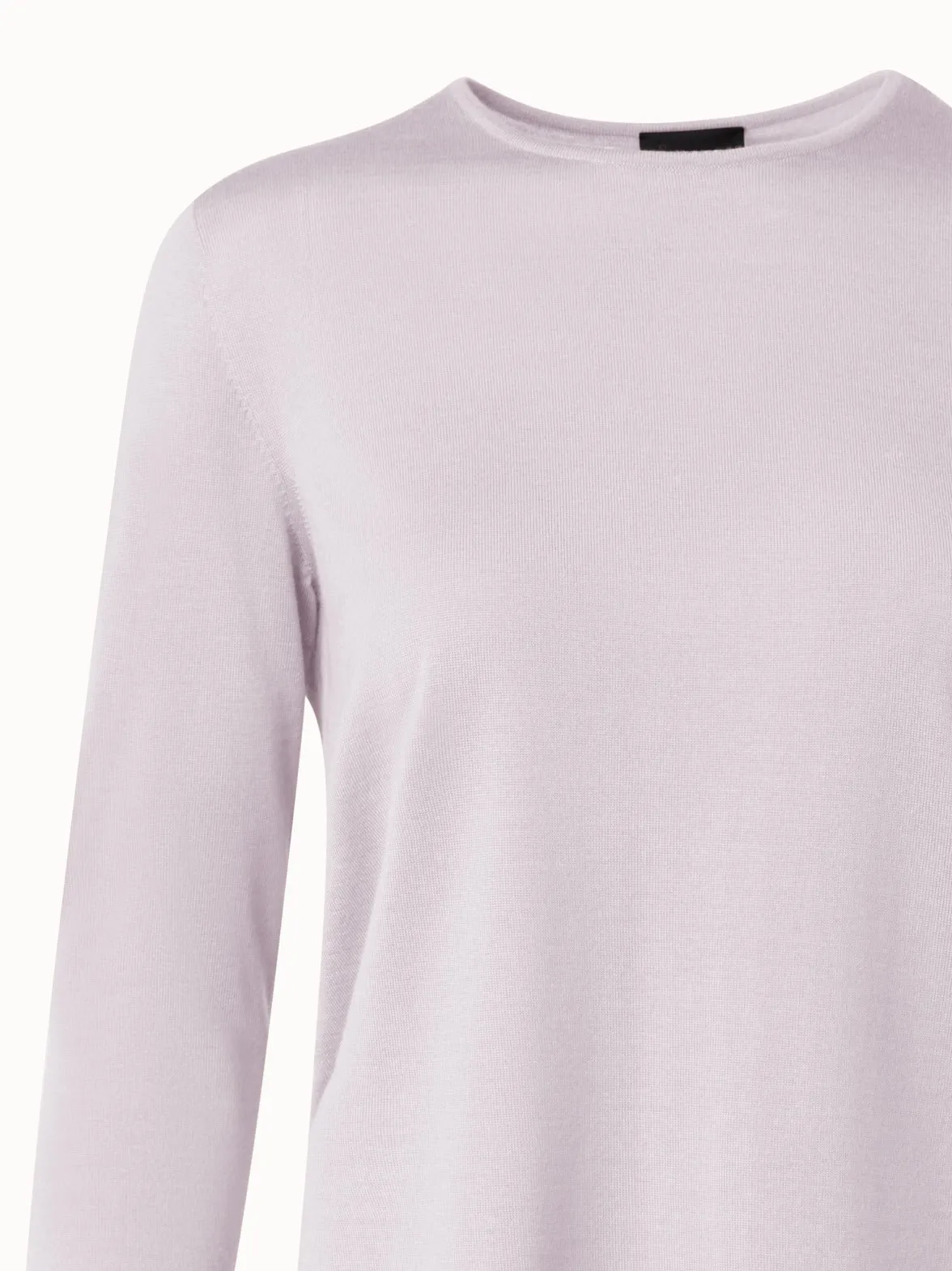 Seamless Pullover from Cashmere Silk