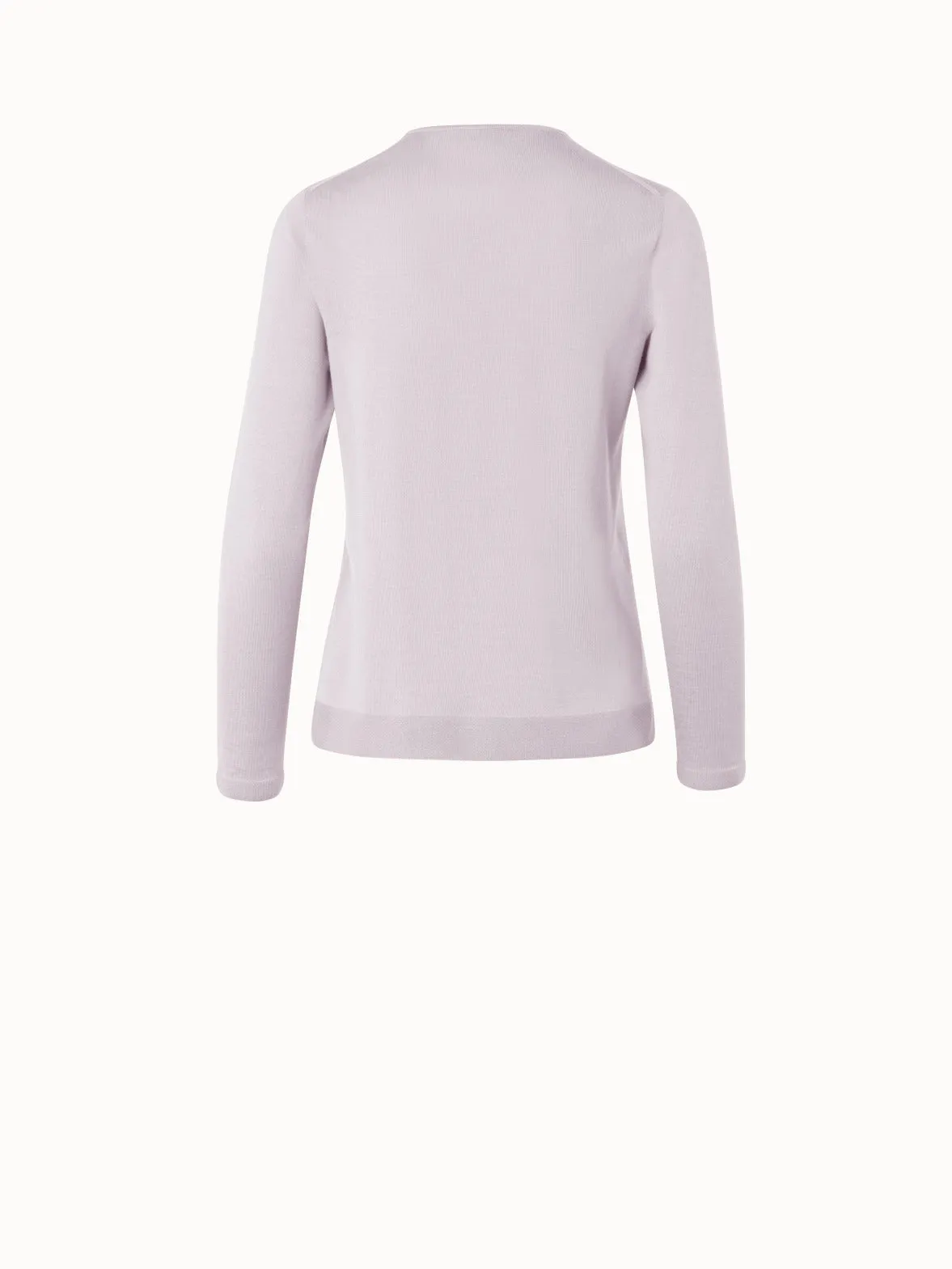 Seamless Pullover from Cashmere Silk
