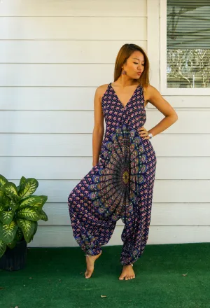 Serenity Mandala Boho Hippie Jumpsuit