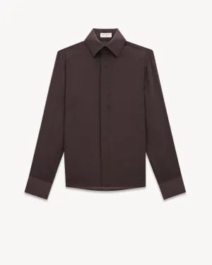 Shirt In Silk Crepe Muslin