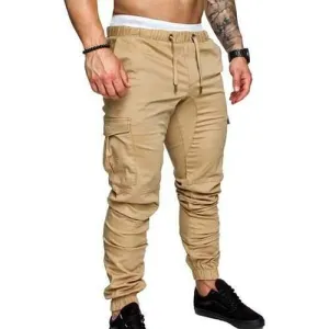Slim Fit Multi-pocket Cargo Pants
