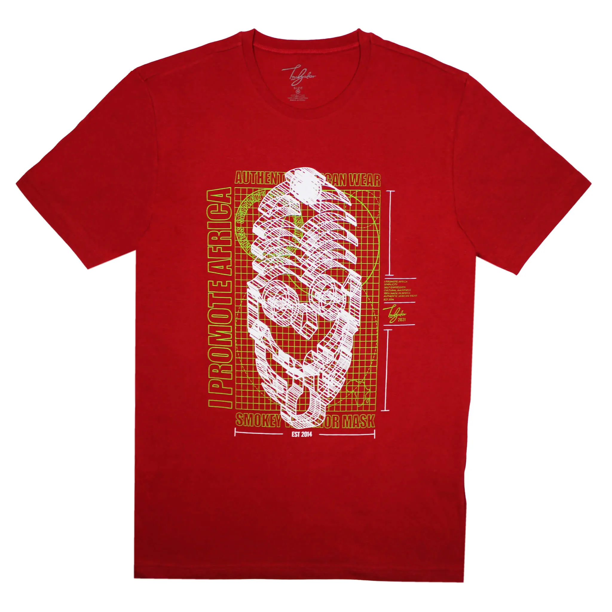 SOGAKOPE SMOKEY TECHNO WARRIOR MASK (UNISEX SHORT SLEEVE T-SHIRT)