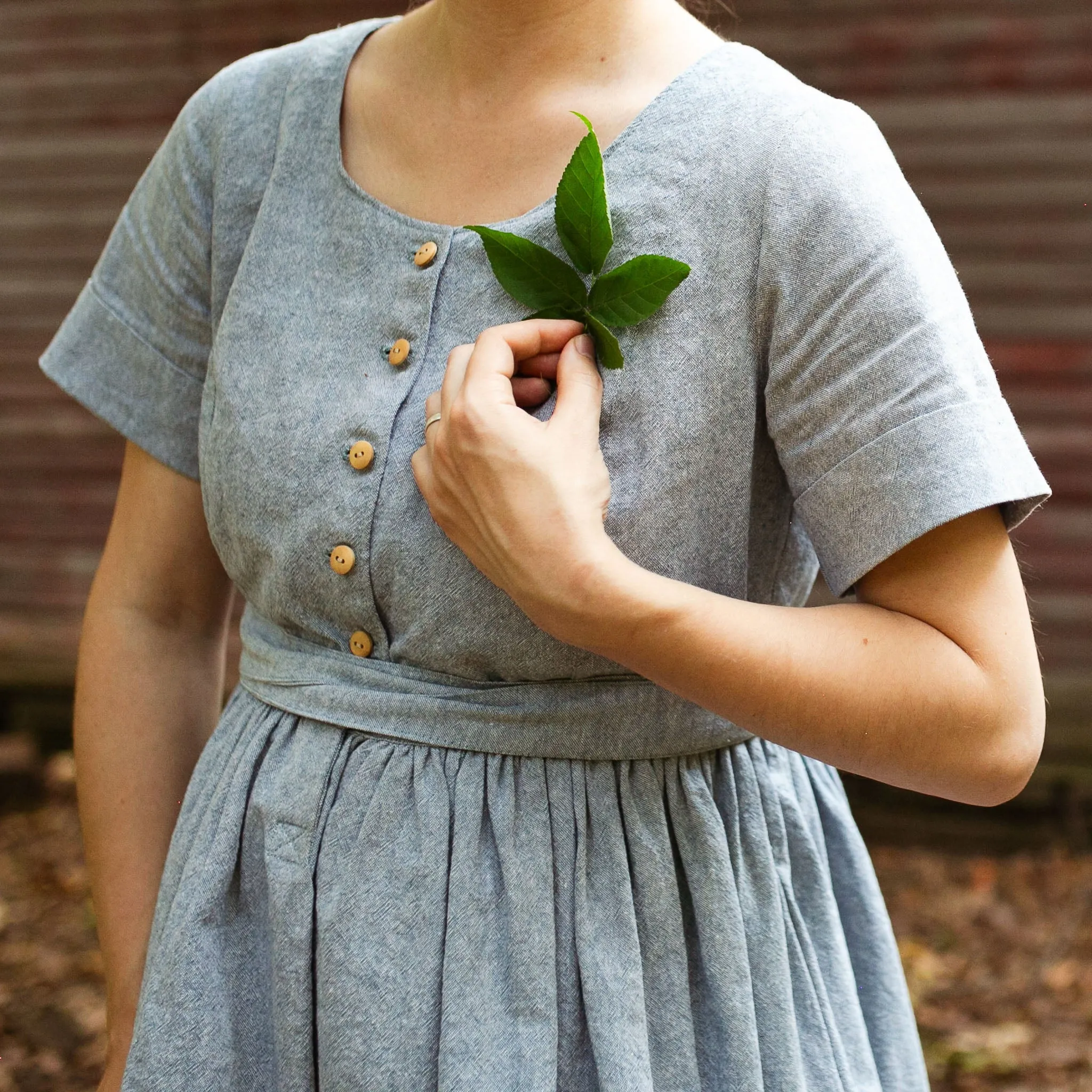 Sprig Sleeve Add-on Sewing Pattern - Women's/Curved Fit ~ for Plains   Fable Dresses