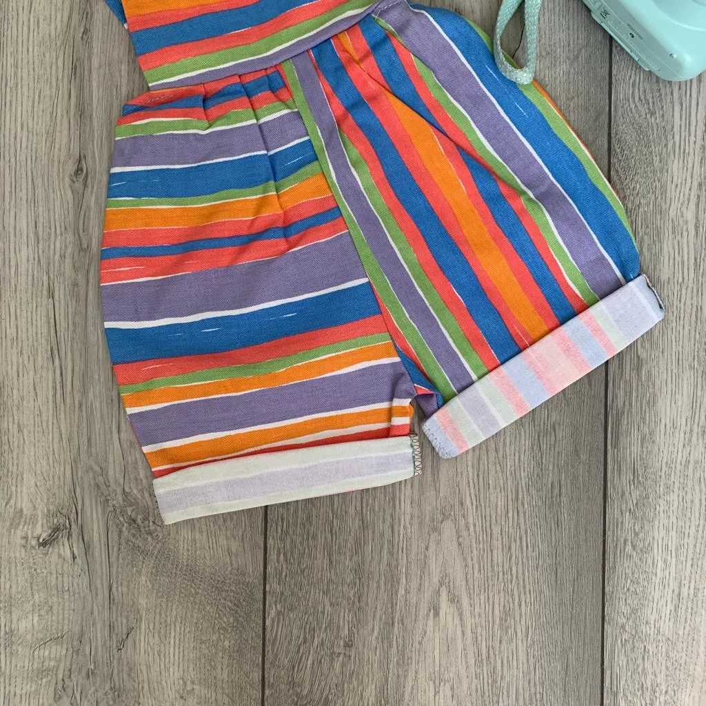 Starburst Candy Stripe Playsuit