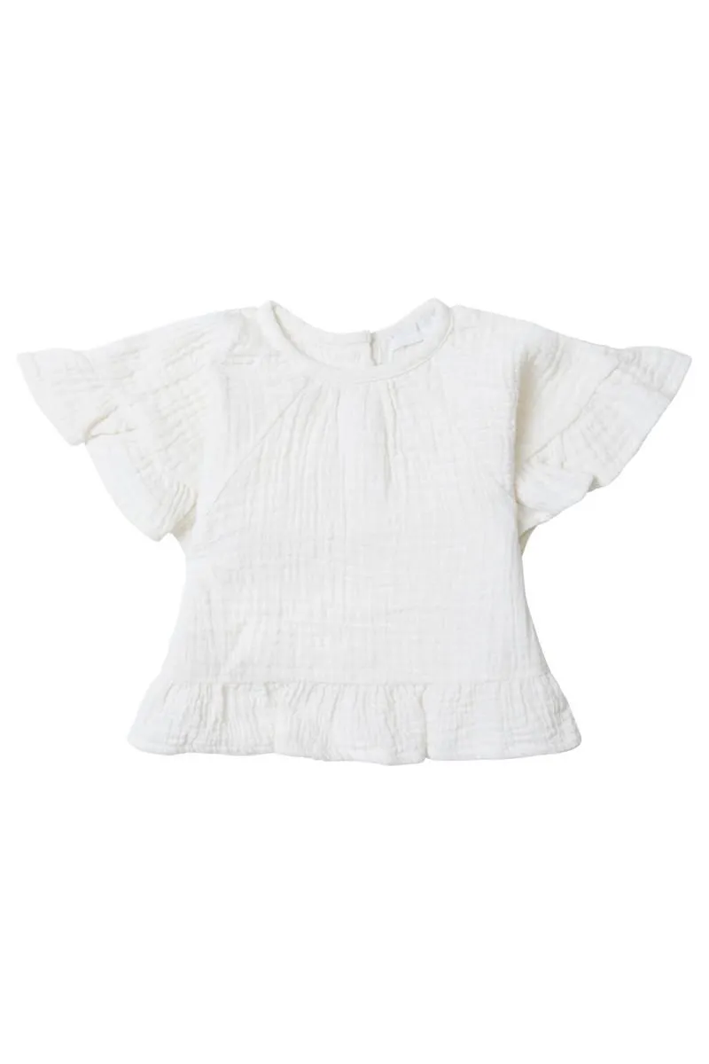 The Clawson Top - Whisper White - BABY