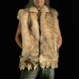 The Wilding Fur Biker Vest<BR>by Biker Dope™