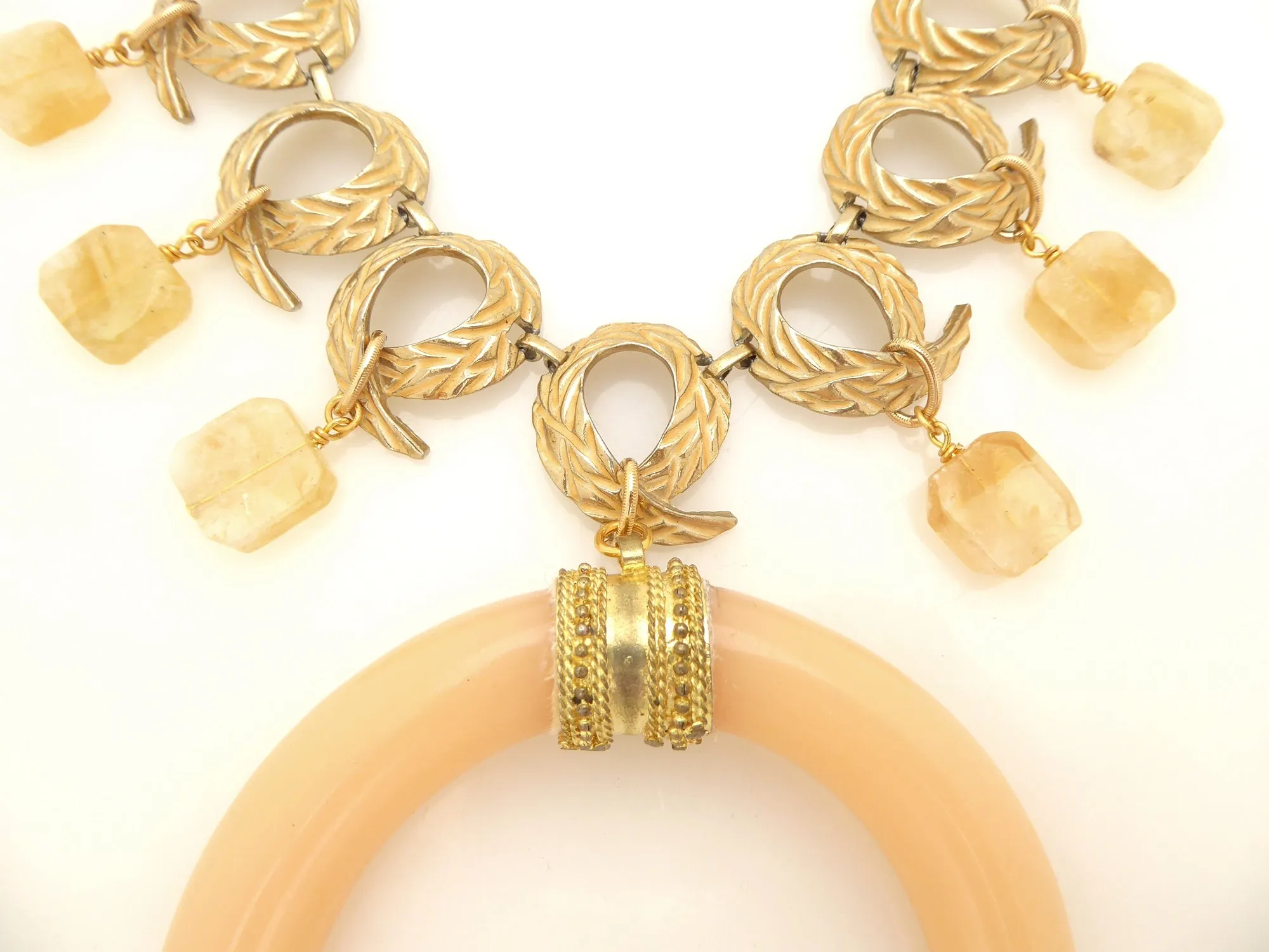Theia citrine necklace